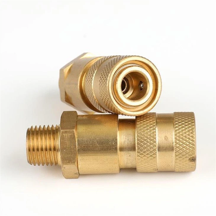 Brass washing machine tap connector-1
