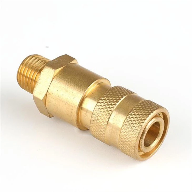 Brass washing machine tap connector-4